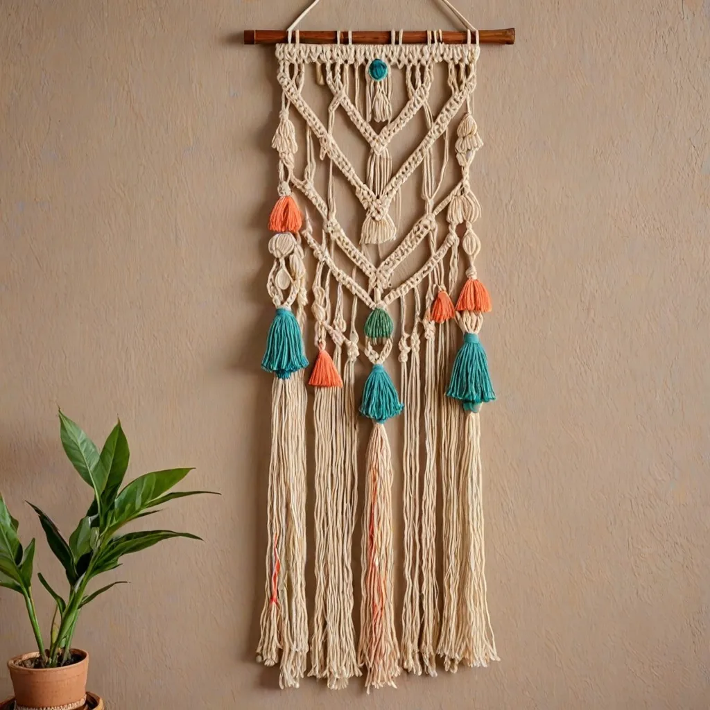 Jak wykonać makramę na ścianę – krok po kroku do stworzenia ozdoby w stylu boho