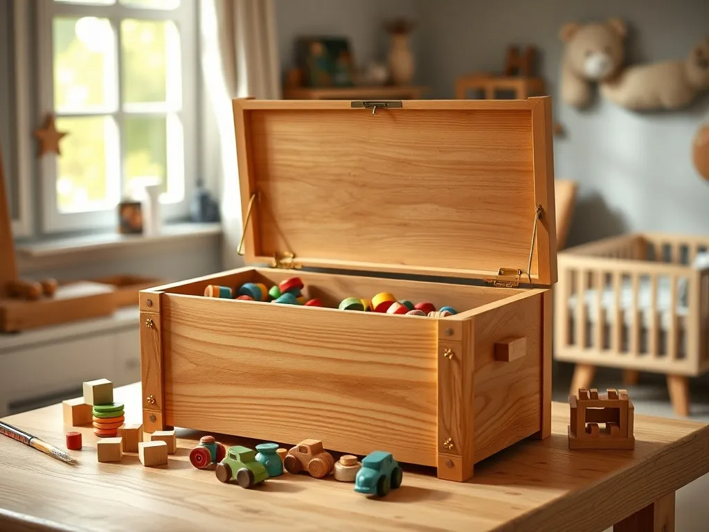 Jak zrobić skrzynię na zabawki?