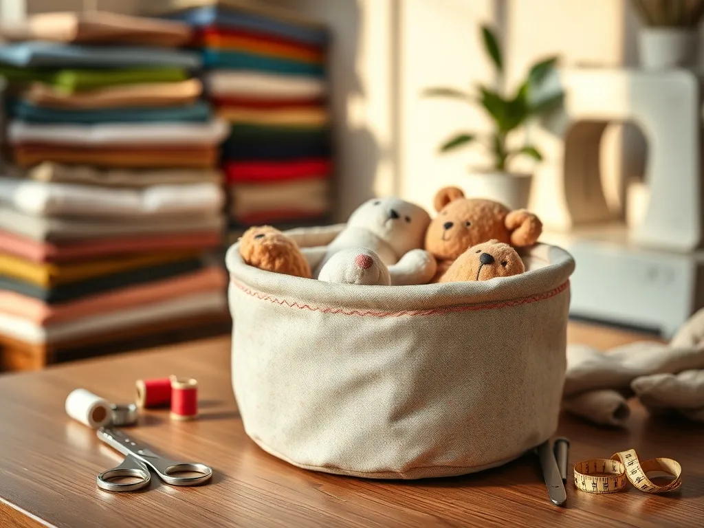 Kosz na zabawki jak uszyć? Prosty poradnik krok po kroku