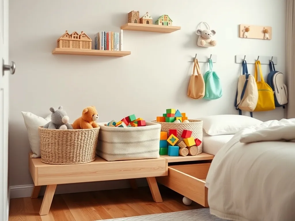 Jak przechowywać zabawki w małym pokoju?